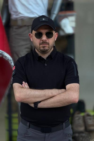 Yeni Sezon Polo Yaka Taktik Tişört Siyah