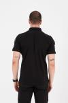 Yeni Sezon Polo Yaka Taktik Tişört Siyah