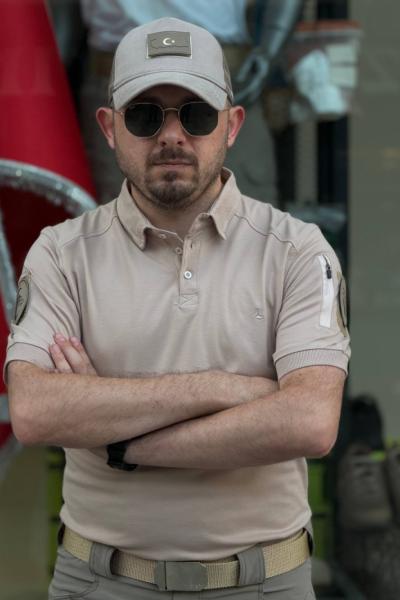 Yeni Sezon Polo Yaka Taktik Tişört Bej