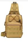 Taktikal Çapraz Sırt ve Göğüs Çantası Bej