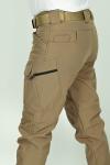Taktikal Kışlık Softhell Pantolon İSSİ Çöl