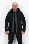 Taktikal Softshell Kışlık Mont İSSİ Siyah