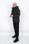 Taktikal Softshell Kışlık Mont İSSİ Antrasit