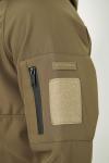Taktikal Softshell Kışlık Mont İSSİ Toprak