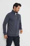 Premium Tasarım Outdoor Yarım Fermuarlı Sweat Antrasit