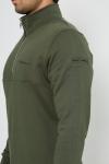 Premium Tasarım Outdoor Yarım Fermuarlı Sweat Haki