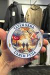 Vatan Sana Canım Feda Özel Tasarım 3D Patch Açık Mavi