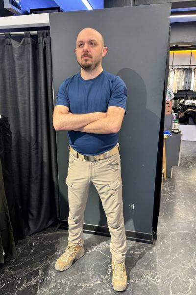 İSSİ Tactical Peçli Taktik Tişört Lacivert