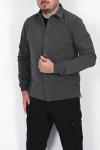 Çıtçıtlı Gömlek Ceket Antrasit