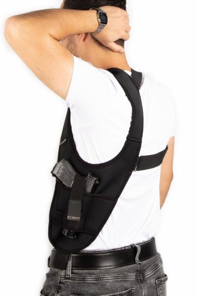 Zeytin Dalı Koltuk Altı Tabanca Kılıfı Siyah