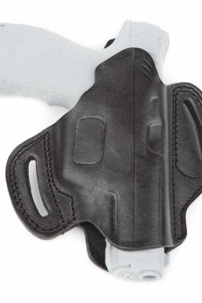 Wolf Holster Universal Deri Tabanca Kılıfı Tam Kelebek Atkısız Siyah