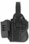 To Gun Holster Sarsılmaz SAR9 Tabanca Kılıfı Seviye 2 Önü Şarjörlüklü SOL EL Siyah