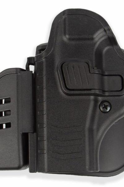 To Gun Holster Sarsılmaz SAR9 Tabanca Kılıfı Önü Şarjörlüklü SOL EL Siyah