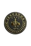 Jandarma Yazılı Koruma Patch Siyah