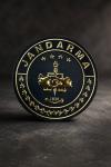 Jandarma Yazılı Koruma Patch Siyah