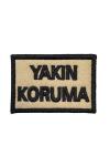 Yakın Koruma Yazılı Patch Çöl