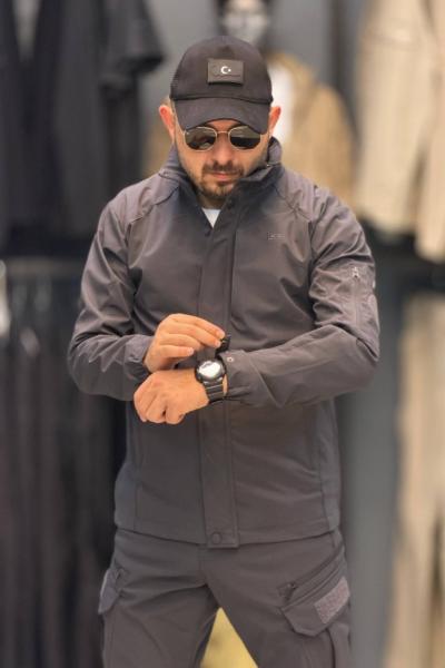 İSSİ Tactical Pro Kapüşonsuz Mevsimlik Mont Antrasit