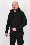 ISSI Tactical Profesyonel Softshell Kışlık Mont Siyah