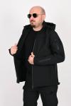 ISSI Tactical Profesyonel Softshell Kışlık Mont Siyah