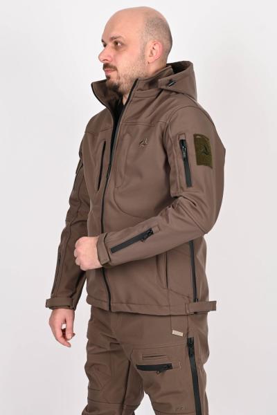 ISSI Tactical Profesyonel Softshell Kışlık Mont Toprak