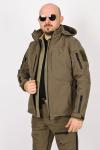 ISSI Tactical Profesyonel Softshell Kışlık Mont Toprak