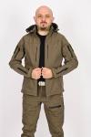 ISSI Tactical Profesyonel Softshell Kışlık Mont Toprak