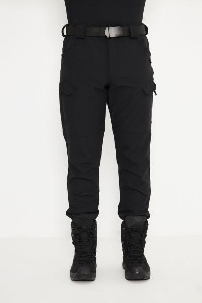 Taktikal Kışlık Battal Softhell Pantolon İSSİ Siyah