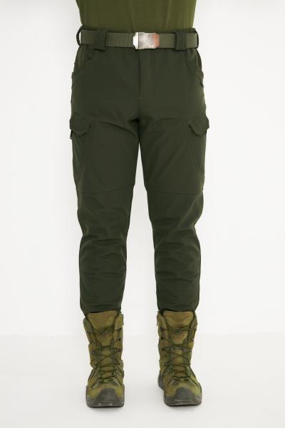 Taktikal Kışlık Battal Softhell Pantolon İSSİ Haki