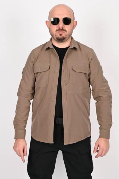 Taktikal Kışlık Peçli Gömlek İSSİ Çöl