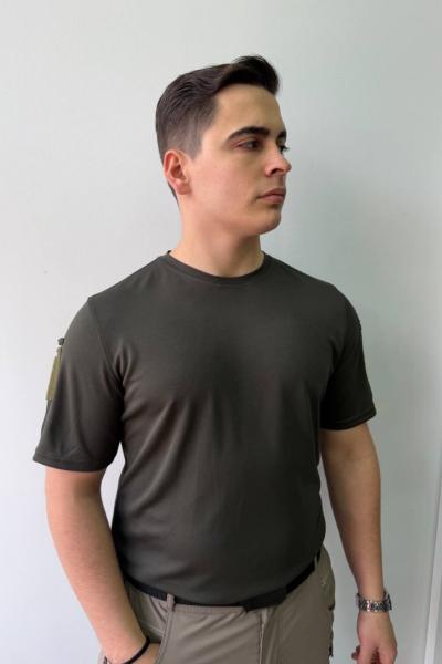 İSSİ Tactical Peçli Dry Touch Likralı Taktik Tişört  Haki