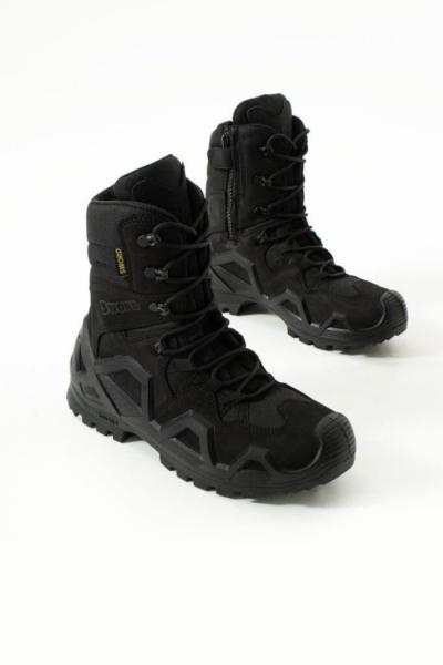 Single Sword Fermuarlı Outdoor Bot Siyah