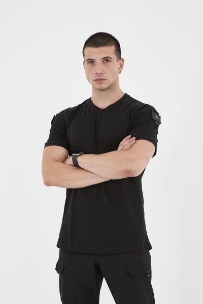 İSSİ Tactical Peçli Taktik Tişört Siyah