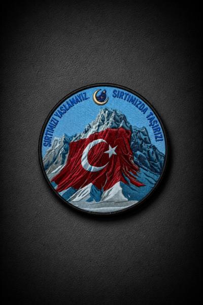 Sırtımızda Taşırız Patch Siyah