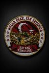 Onlar Ülke Sen Vatansın Patch Siyah