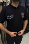 Çevik Kuvvet Polo Yaka Tişört Siyah