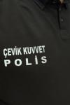 Çevik Kuvvet Polo Yaka Tişört Siyah