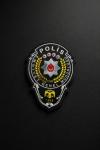 Polis Kurum Patch Siyah