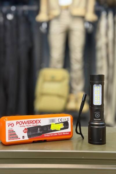 POWERDEX 1000 Lümen Fener Siyah