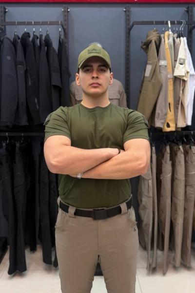 İSSİ Tactical Peçli Taktik Tişört Haki