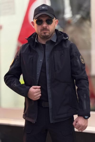 ISSI Tactical JANDARMA Softshell Kışlık Mont Siyah