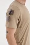 İSSİ Tactical Peçli Taktik Tişört Bej