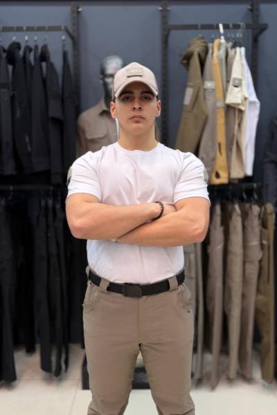 İSSİ Tactical Peçli Taktik Tişört Beyaz