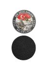 Bi Gece Ansızın Gelebiliriz Özel Tasarım Patch Siyah