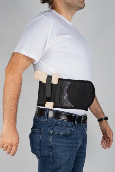 Fileli Korse Tabanca Kılıfı Siyah