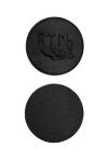Göktürkçe Türk Yazılı Patch Siyah