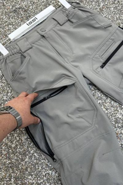 İSSİ Havalandırmalı Yazlık Taktik Pantolon Koyu Gri