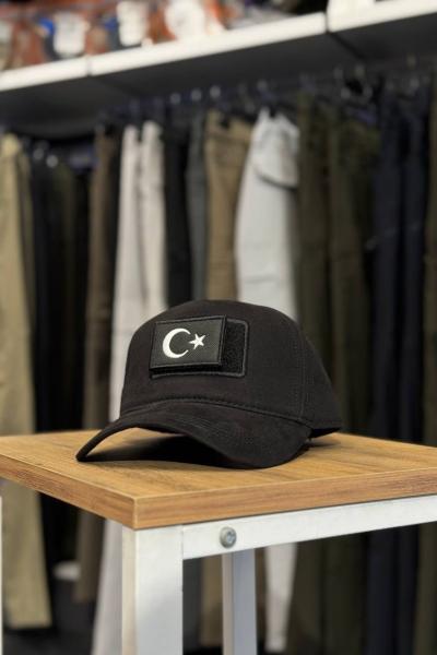 İSSİ Tactical Patchli Taktik Şapka Siyah