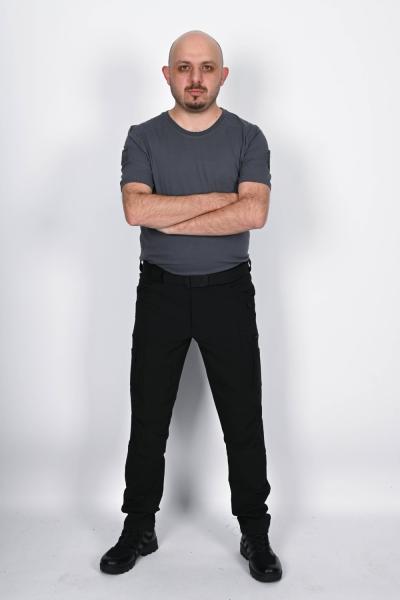 İSSİ Tactical Peçli Taktik Tişört Füme