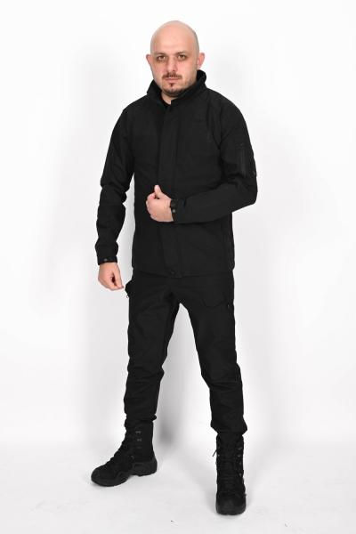 İSSİ Tactical Pro Kapüşonsuz Mevsimlik Mont Siyah