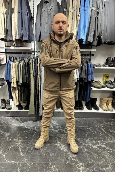 ISSI Tactical Profesyonel Softshell Kışlık Mont Toprak